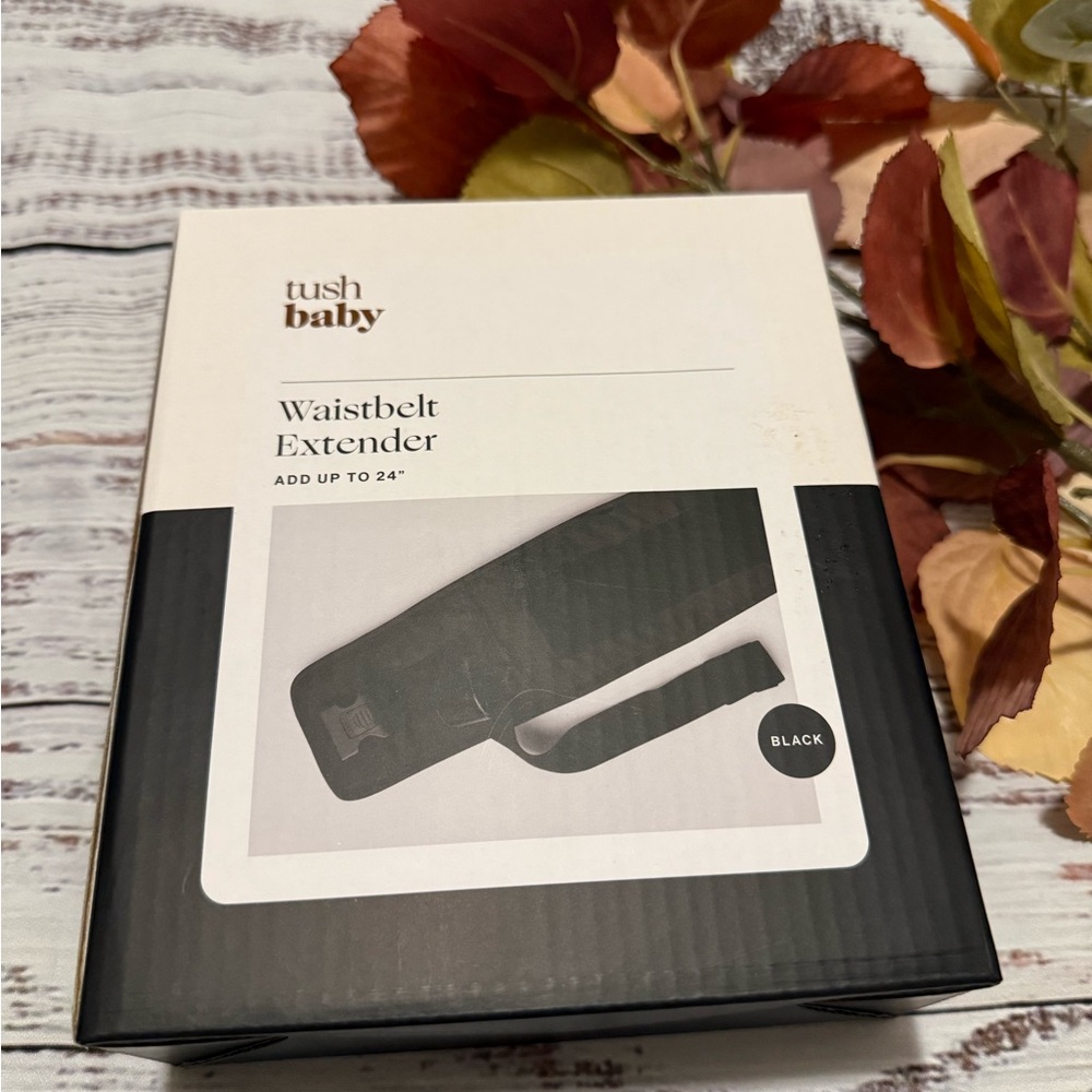 TushBaby Black Waistbelt Extender